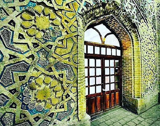 گچ بری های گنبد سلطانیه