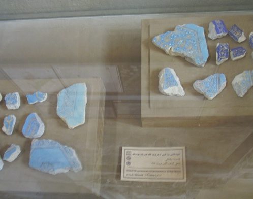 اشیاء مکشوفه از تربت خانه گنبد سلطانیه