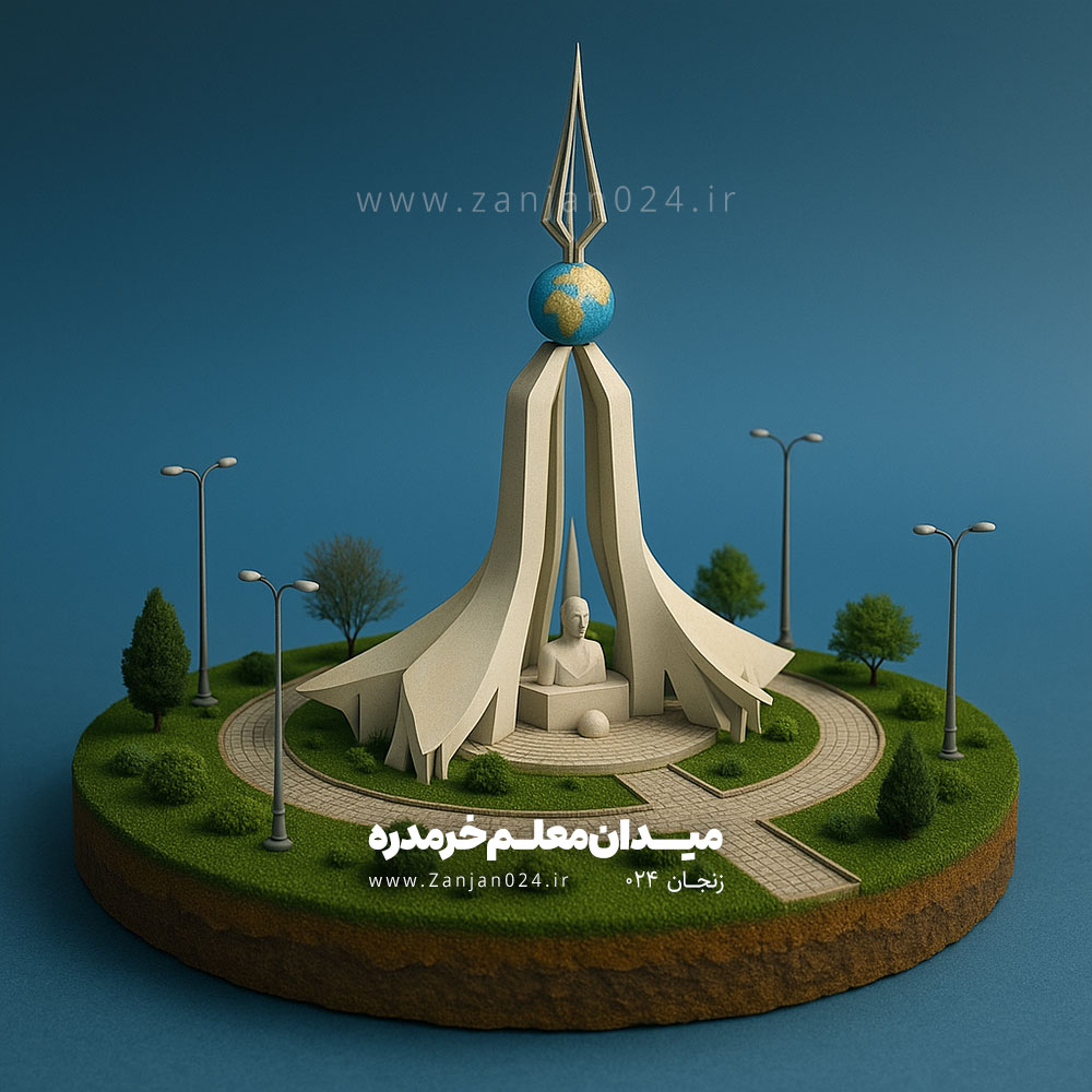 میدان معلم خرمدره- زنجان 024 - هوش مصنوعی ai zanjan